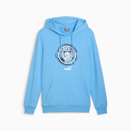 Hoodie ftblCULTURE Manchester City Homme, Team Light Blue, small