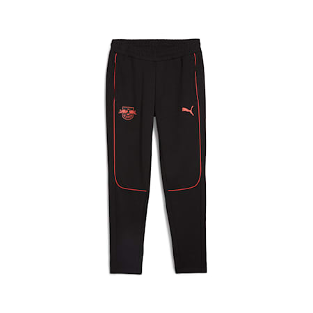 RB Leipzig Casuals Pants Men, PUMA Black-Active Red, small