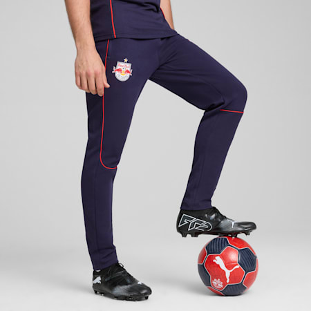 FC Red Bull Salzburg Casuals Pants Men, PUMA Navy-PUMA Red, small