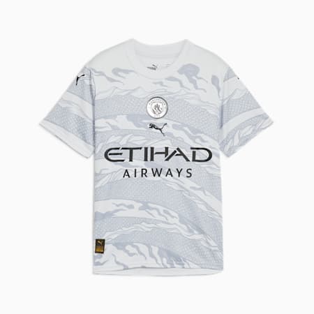 Maillot Année du Dragon 23/24 Manchester City Enfant et Adolescent, Silver Mist-Gray Fog, small