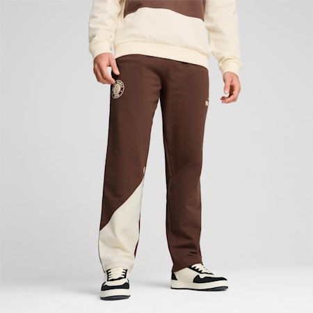 Pantaloni da tuta FC St. Pauli ftblCULTURE+ da uomo, Espresso Brown-Sugared Almond, small