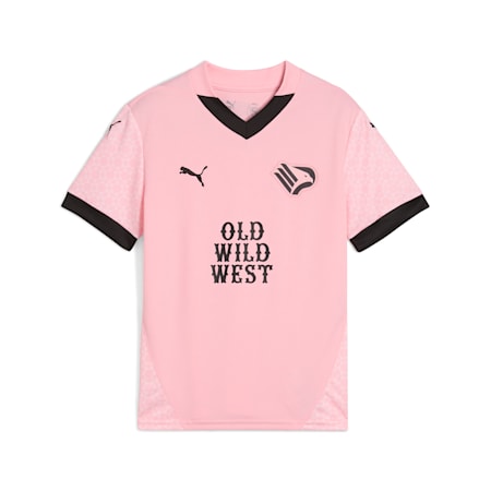 Maillot Home 24/25 Palermo F.C. Enfant et Adolescent, Team Light Pink-PUMA Black, small