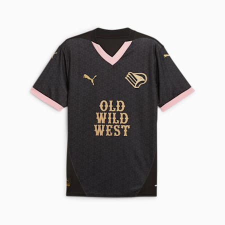 Męska koszulka wyjazdowa Palermo F.C. 24/25, PUMA Black-PUMA Gold, small