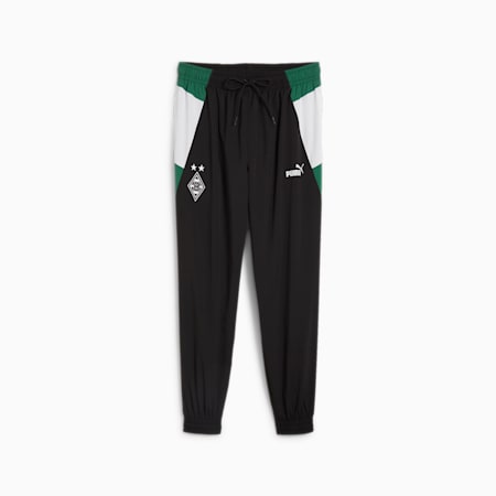 Borussia Mönchengladbach Woven Pants Men, Vine-PUMA Black-PUMA White, small