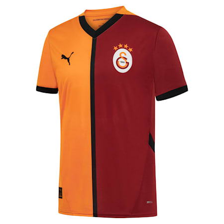 Galatasaray SK 24/25 Home Jersey Men, Red Rhythm-Intense Orange, small