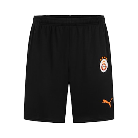 Galatasaray SK 24/25 Home Shorts Men, PUMA Black-Intense Orange, small