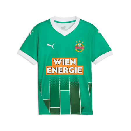 Maglia gara Home SK Rapid Wien 24/25 per ragazzi, Sport Green-PUMA White, small