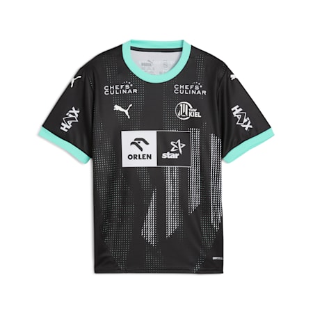 THW Kiel 24/25 Auswärtstrikot Teenager, PUMA White-PUMA Black, small