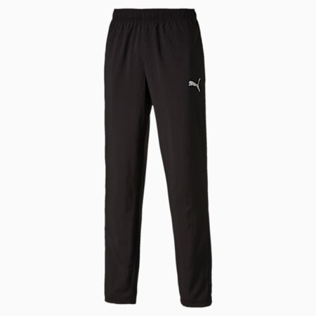 Active Men's Woven Pants, Puma Black, small-SEA