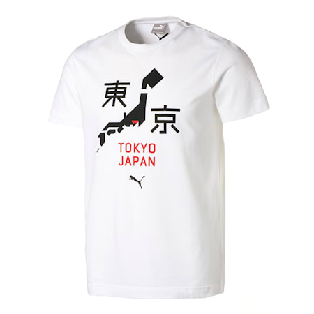 シティー ユニセックス 半袖 Tシャツ 2 TOKYO 東京, Puma White, small-JPN
