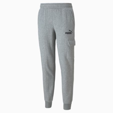 Pantalones cargo para hombre Essentials, Medium Gray Heather, small