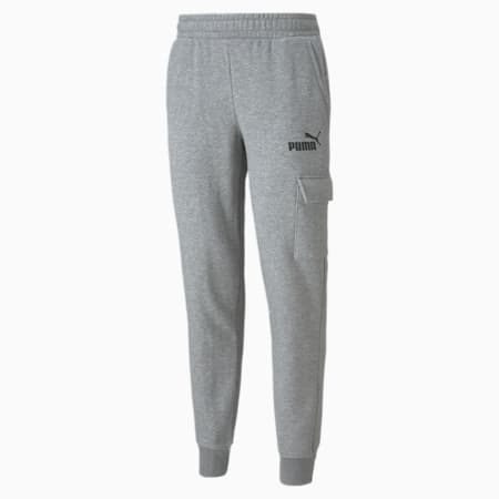 Essentials Men's Cargo Pants, Medium Gray Heather, small-GBR