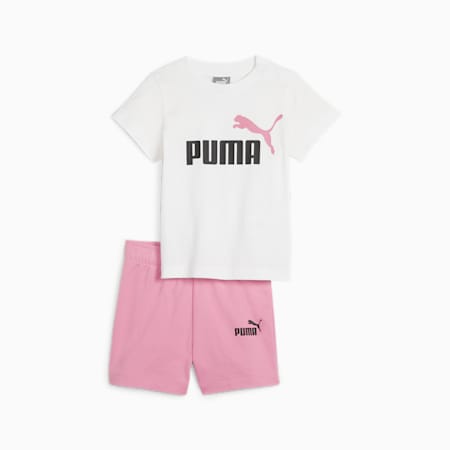 Set T-shirt e shorts Minicats da bimbo, Fast Pink, small