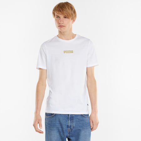 Foil Men's Tee, Puma White, small-PHL