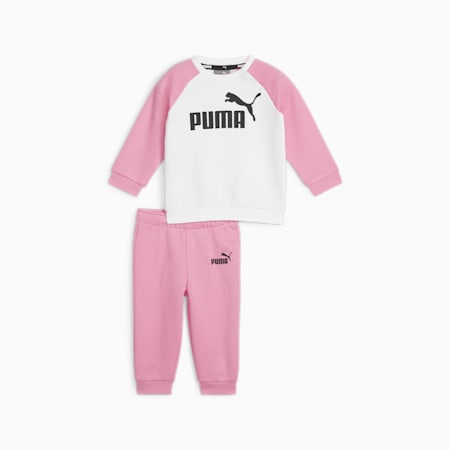 Minicats Essentials Babys Joggingset mit Raglanärmeln, Fast Pink, small