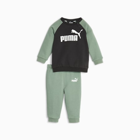 Minicats Essentials Jogger Set - Infants 0-4 years, Eucalyptus, small-AUS