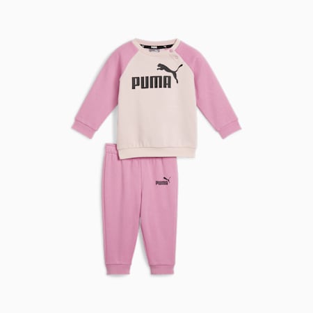 Minicats ESS Raglan Jogger Set - Infants 0-4 years, Mauved Out, small-AUS