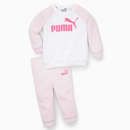 חליפת טרנינג לתינוקות Minicats Essentials Raglan, Pearl Pink, small-DFA