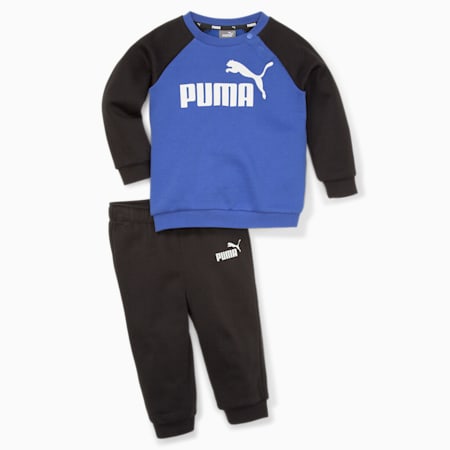 SURVÊTEMENT PUMA ENFANT SYNTHÉTIQUE RESPIRANT - NOIR ET BLANC