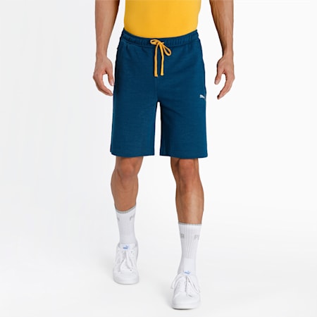 one8 Virat Kohli Men's Slim Shorts, Intense Blue, small-AUS