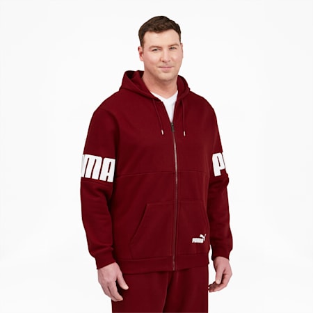 puma full sleeve colorblock men's sweatshirt