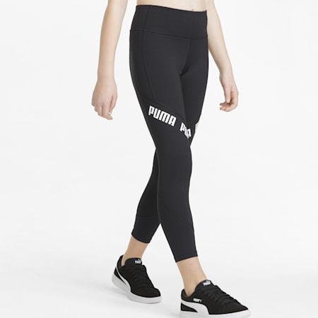 Runtrain Girls Leggings Puma Black PUMA Shop All Puma PUMA