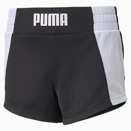 Runtrain short voor jongeren, Puma Black, small
