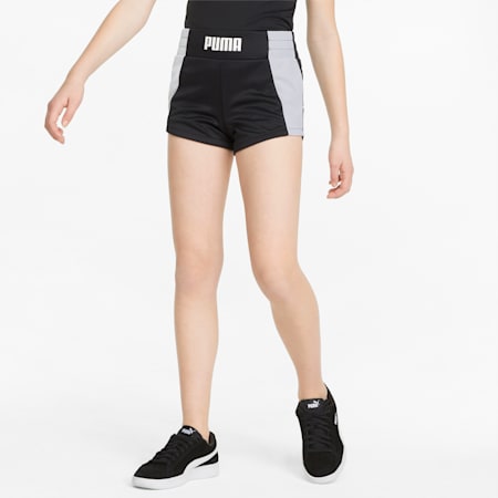 Runtrain Youth Shorts, Puma Black, small-PHL