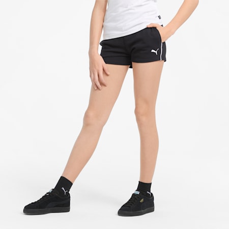 Modern Sports Youth Shorts, Puma Black, small-PHL
