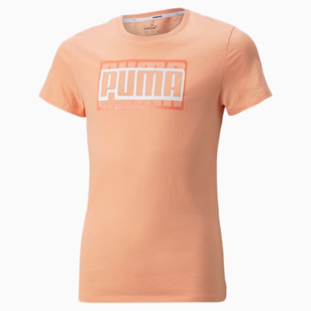 Alpha Youth Tee, Peach Pink, small-PHL
