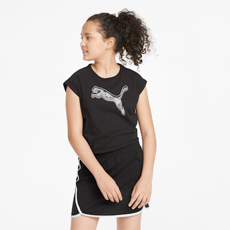 Alpha Youth Dress, Puma Black, small-PHL