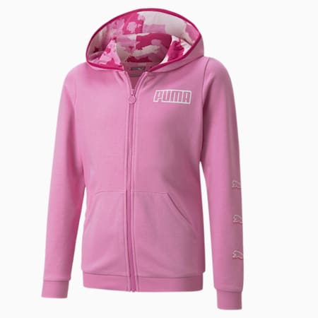 Alpha Full-Zip Youth Hoodie, Opera Mauve, small-SEA