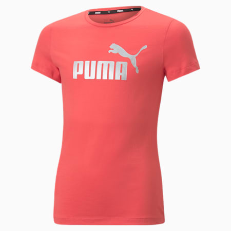 Essentials+ Logo Youth Tee, Salmon, small-PHL