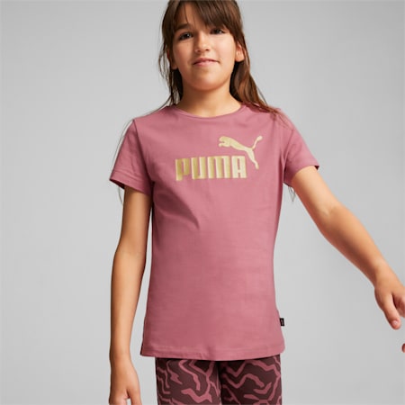 Essentials+ Logo Youth Tee, Dusty Orchid, small-IDN