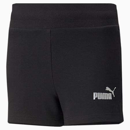 Essentials+ Girls' Shorts, Puma Black, small