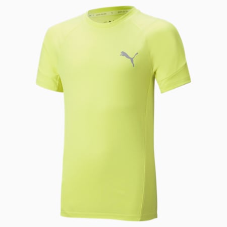 Evostripe Jugend T-Shirt, Lemon Sherbert, small