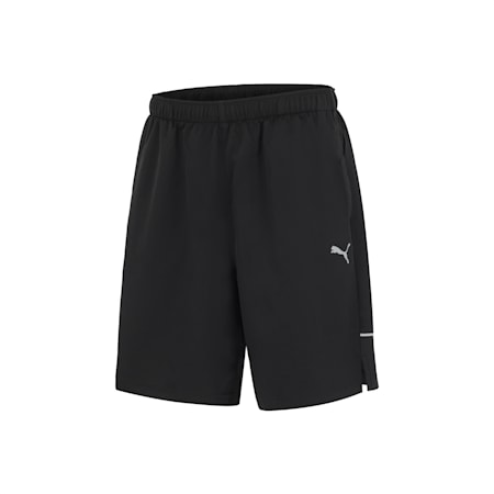 Active Essential Polyester Men's Shorts, Puma Black, small-SEA