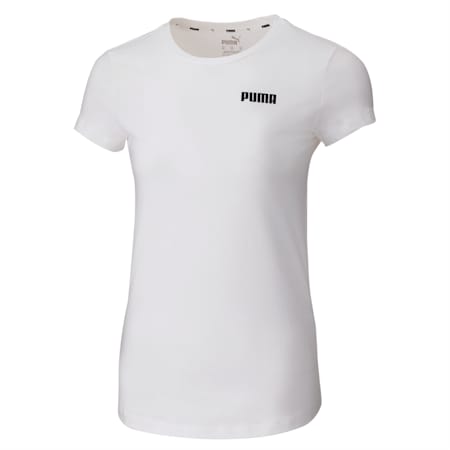 Essentials Women's Tee, Puma White, small-PHL