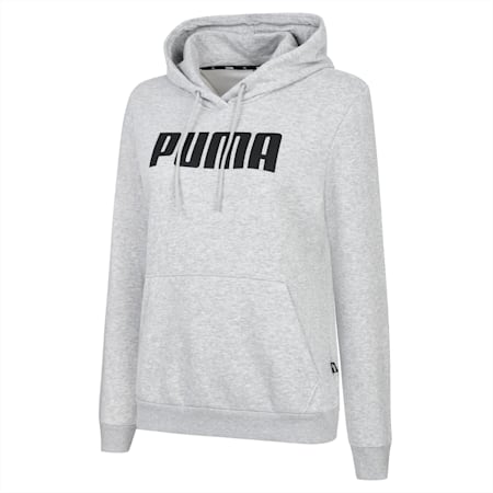 Sweat à capuche Essentials pour femme, Light Gray Heather, small