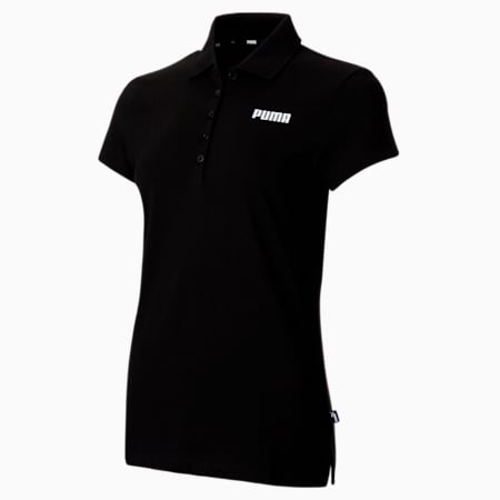 Polo para mujer Essentials Pique, Puma Black, small
