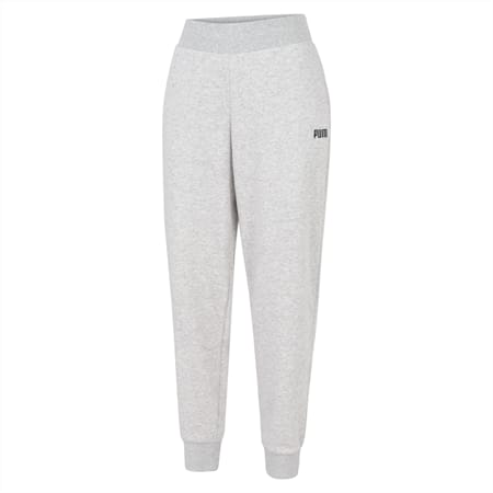 Essentials Women's Sweatpants, Light Gray Heather, small-NZL