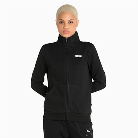 Essentials Women's Track Jacket, Puma Black, small-IND