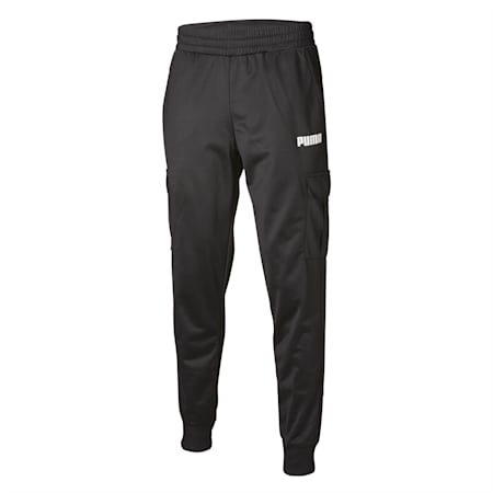 ESS Men's Tricot Pocket Pants, Puma Black, small-NZL