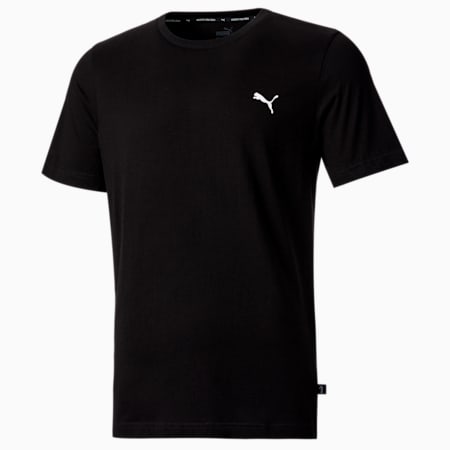 Essentials Men's Tee, Puma Black, small-SEA