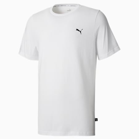 Essentials Men's Tee, Puma White, small-PHL