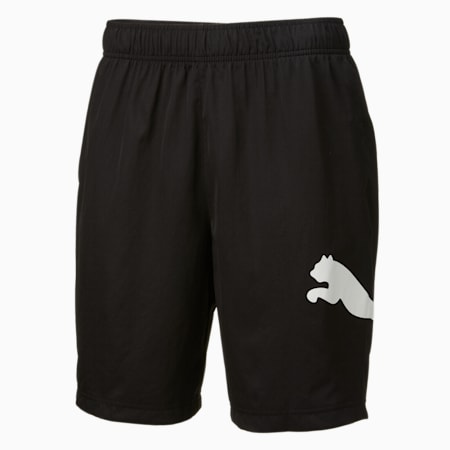 Essential Regular Fit Woven 9" Men's Shorts, Puma Black, small-AUS