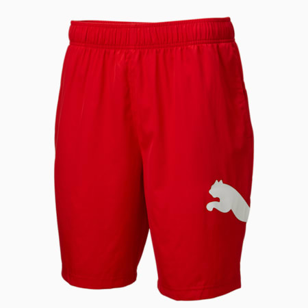 Essential Regular Fit Woven 9" Men's Shorts, High Risk Red, small-AUS