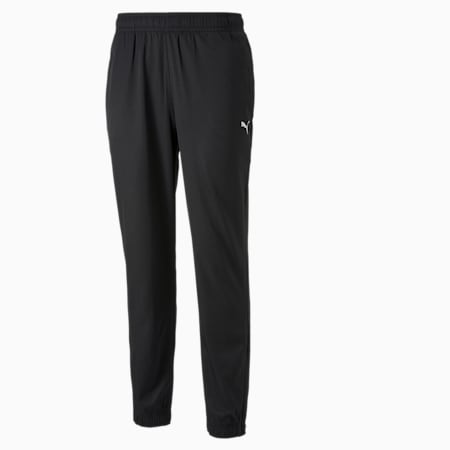 Essentials Woven Men's Pants, Puma Black, small-THA