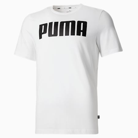 Essentials Men's Tee, Puma White, small-AUS