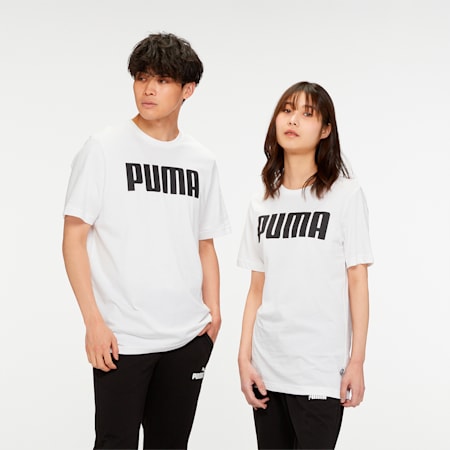 メンズ ESS プーマ 半袖 Tシャツ, Puma White, small-JPN
